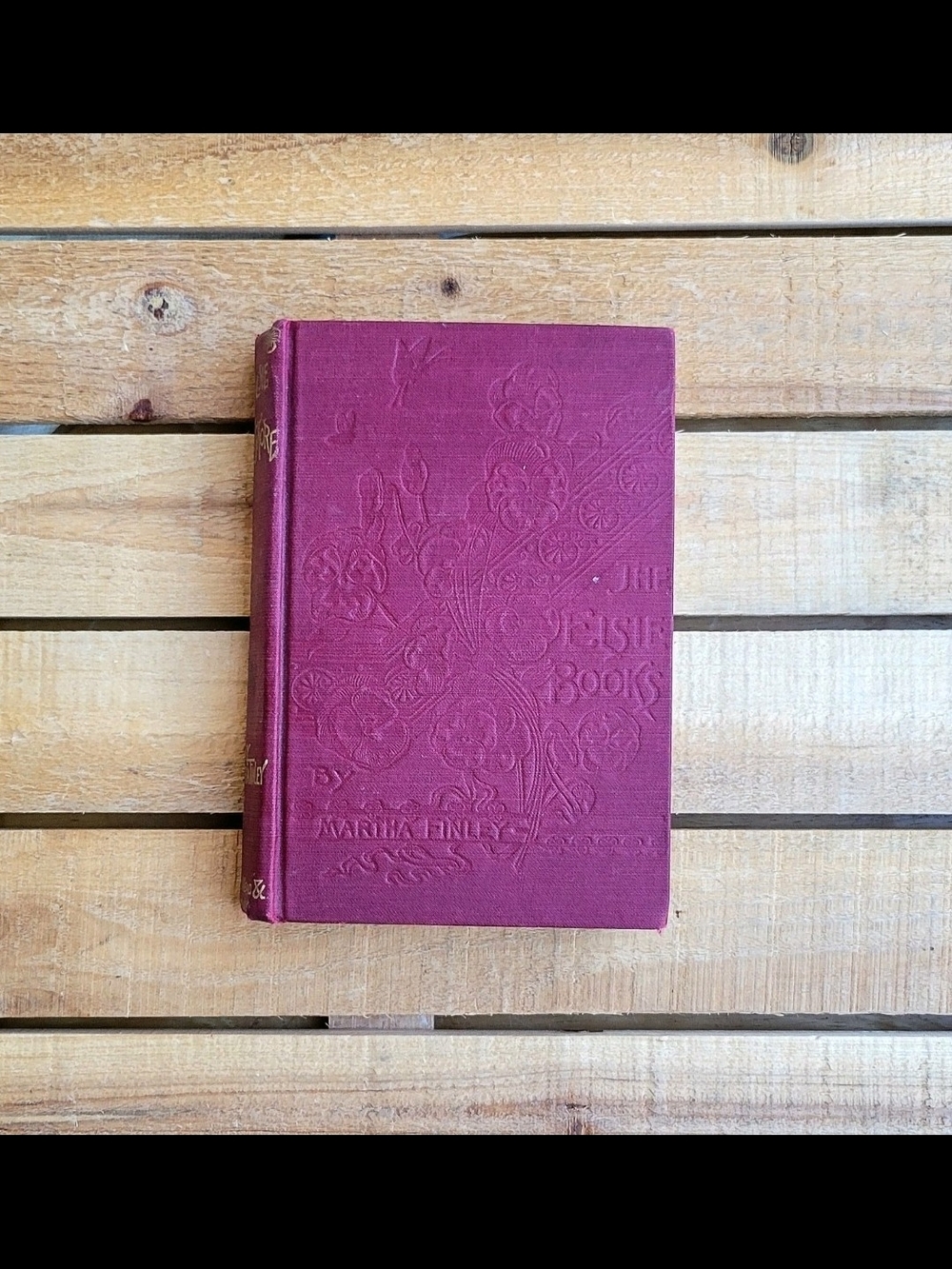 Antique 1903 Book: Elsie's Womanhood By Martha Finley